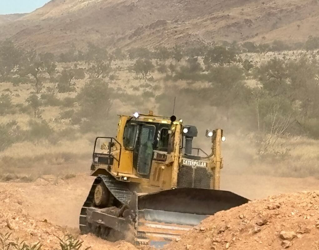 Coates and IGC were responsible for sourcing heavy equipment for the 5-month program