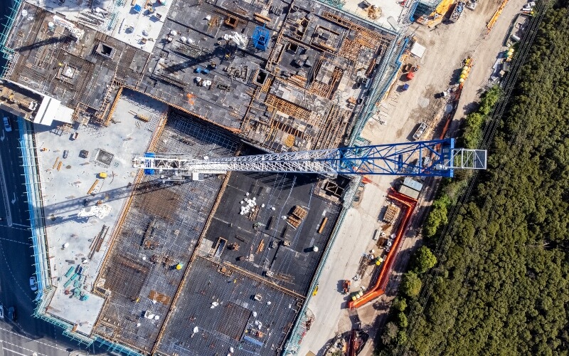 Embodied carbon is a growing part of total built environment emissions in construction