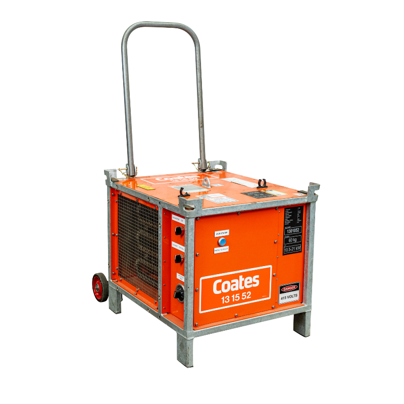 Electric blower heater