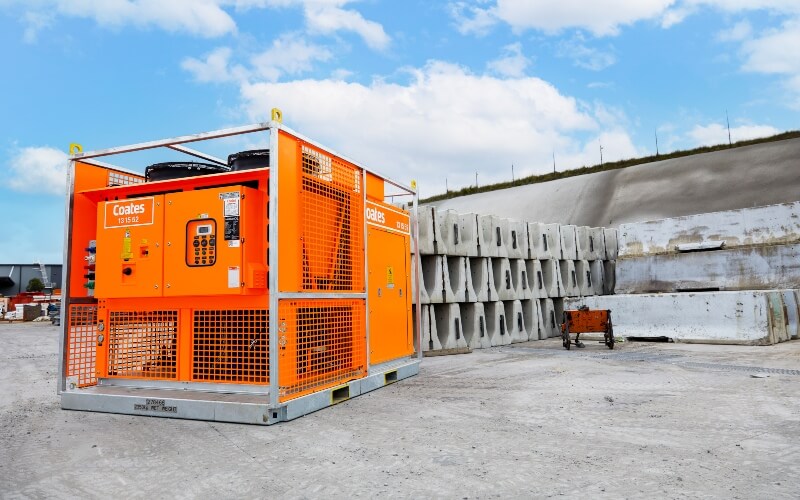 Packaged air conditioners for heating or ventilation are part of Coates' growing HVAC fleet