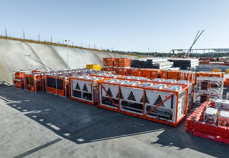 Coates' extensive equipment range caters to applications from a wide range of industries.